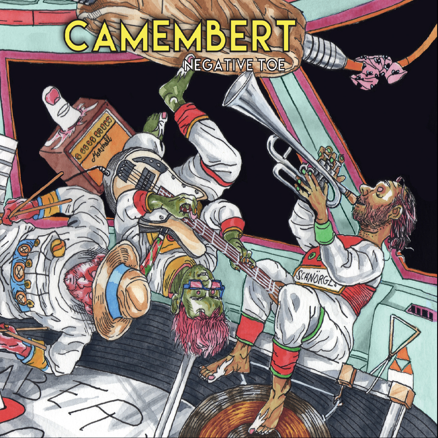 CAMEMBERT - Negative Toe CD Digipack
